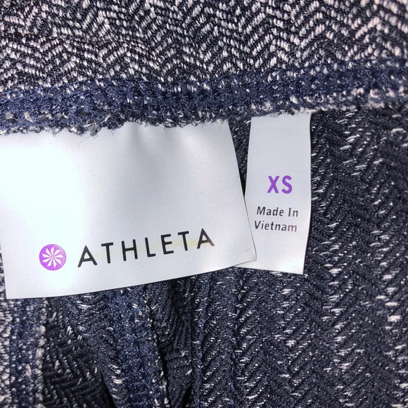 Athleta size xsmall tweed pants Athleisure legging - Picture 6 of 7